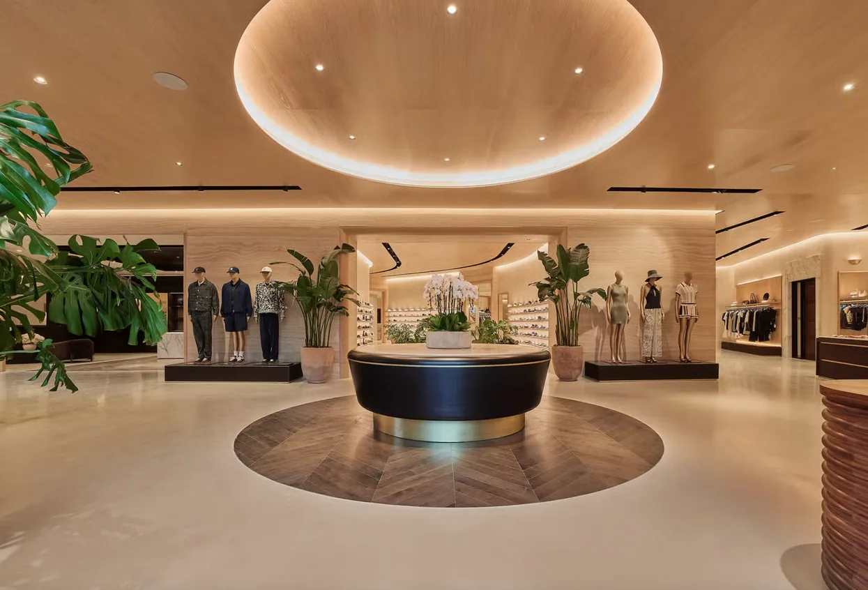 KITH West Hollywood custom finishes and millwork